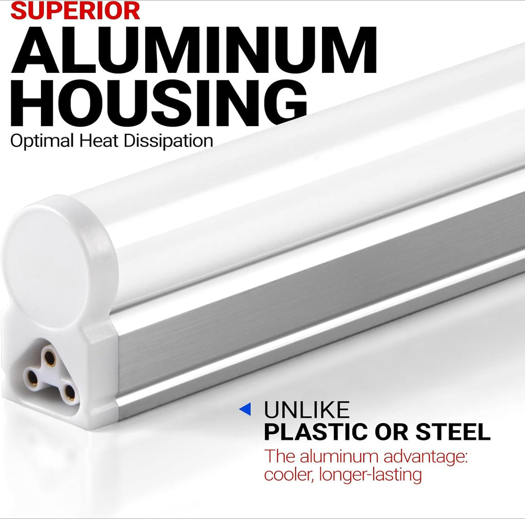 6 Pack 4FT T5 LED Light Fixture