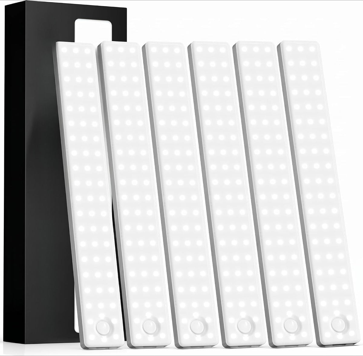 6 Pack USB Rechargeable Under Cabinet Light
