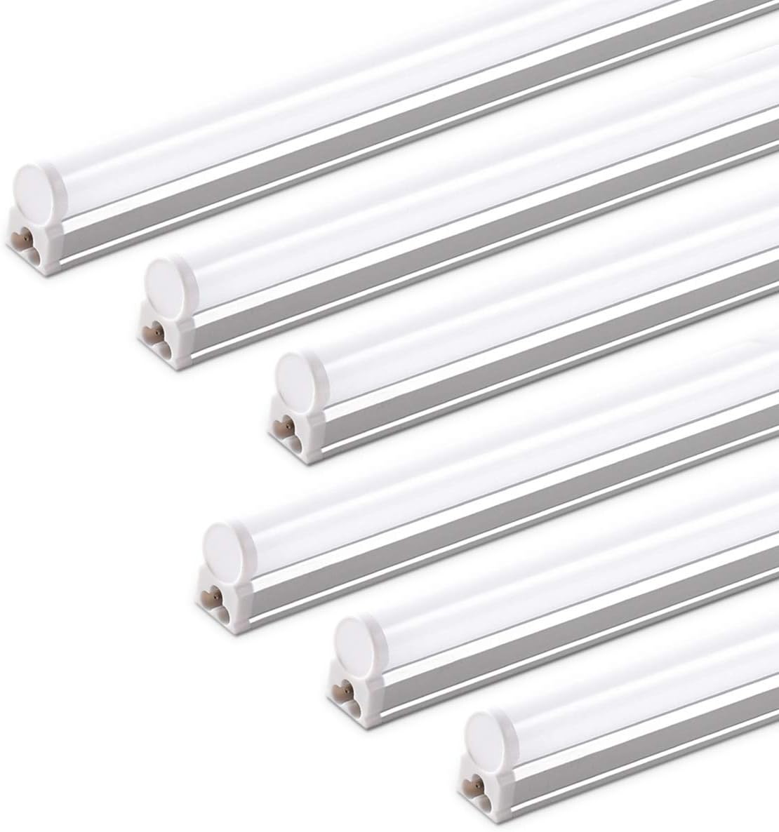 6 Pack 4FT T5 LED Light Fixture