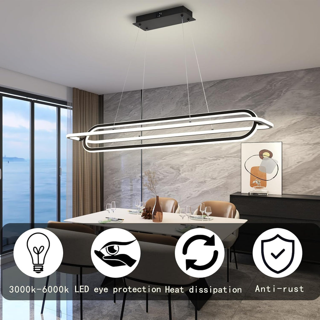 Modern Dimmable LED Pendant Light