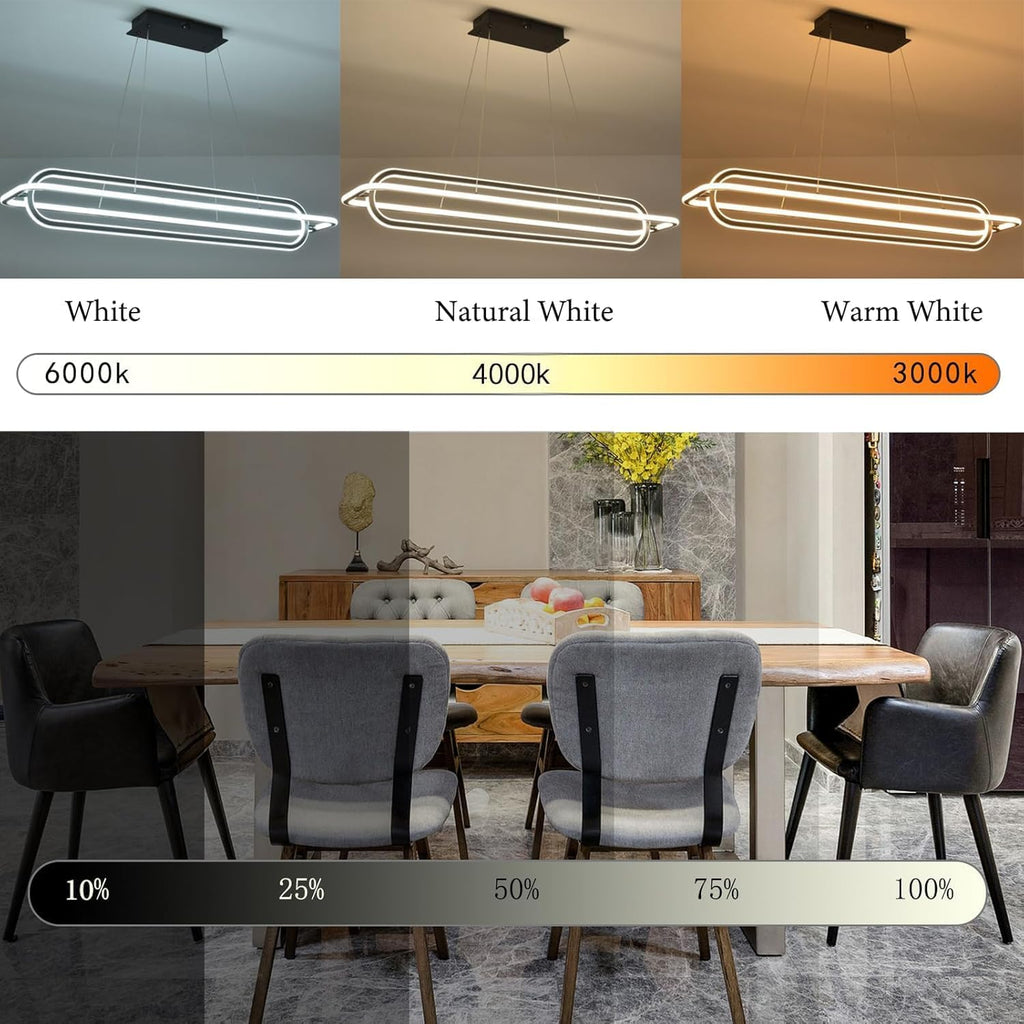 Modern Dimmable LED Pendant Light