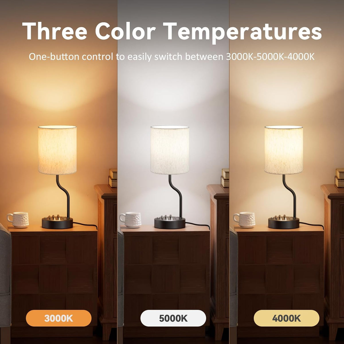 18" Table Lamp Set of 2