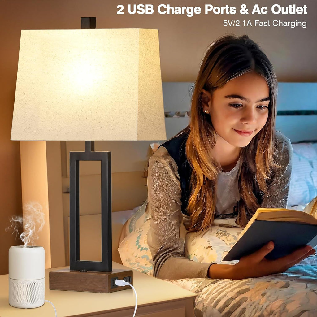 23.5" Table Lamp Set of 2