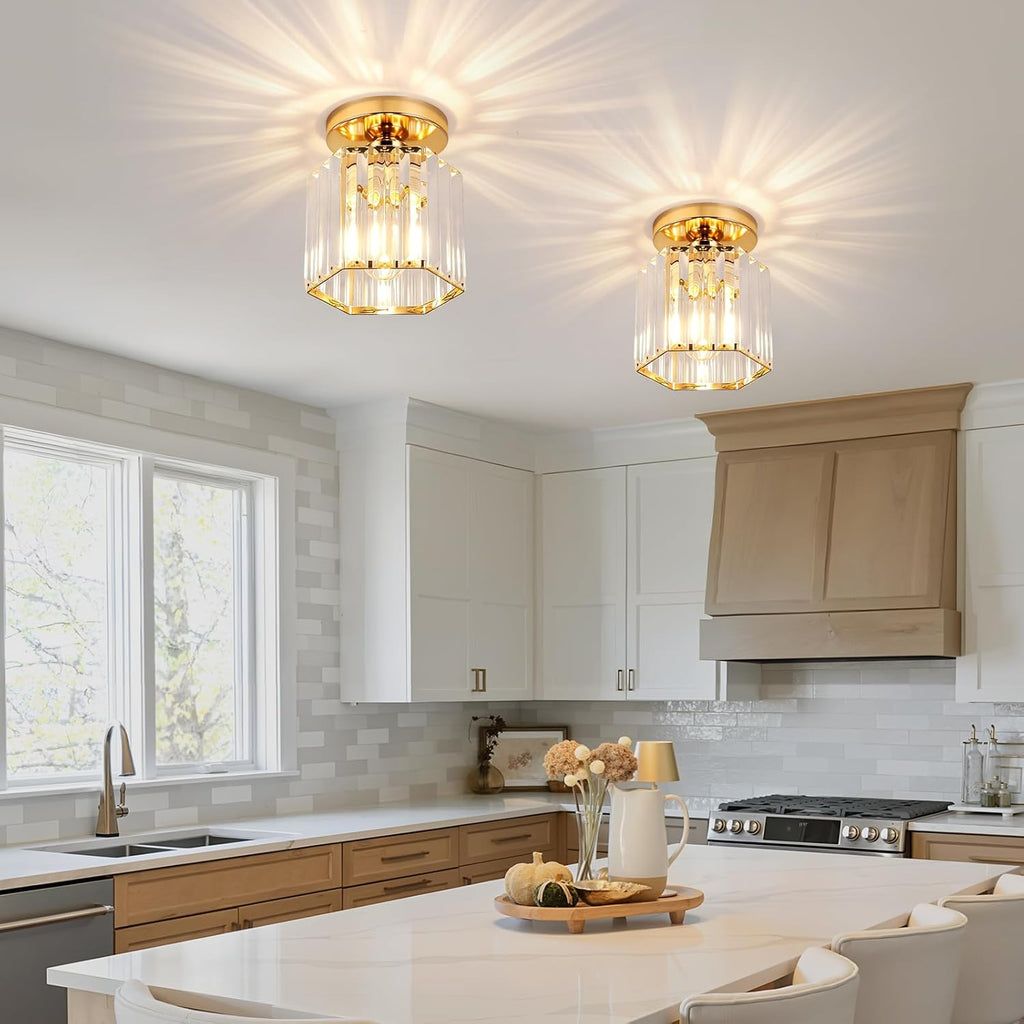 Mini Crystal Chandelier for Hallway