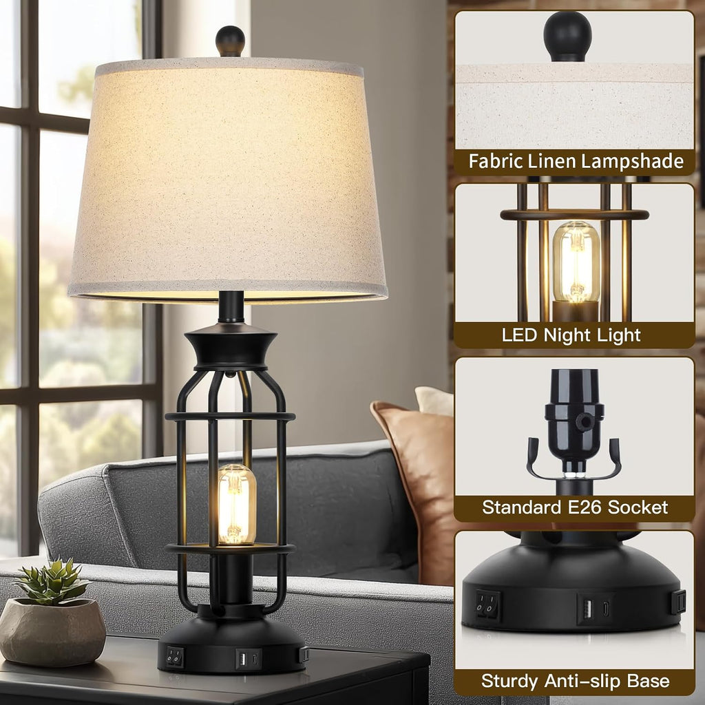 28" Table Lamp Set of 2
