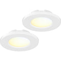 4" 5CCT LED Surface Mount Ceiling Light White 2 Pack